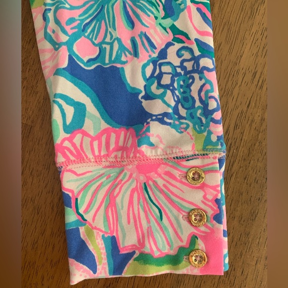 Lilly Pulitzer UPF +50 Sophie Dress SZ M Peony For Your Thoughts - Picture 10 of 16